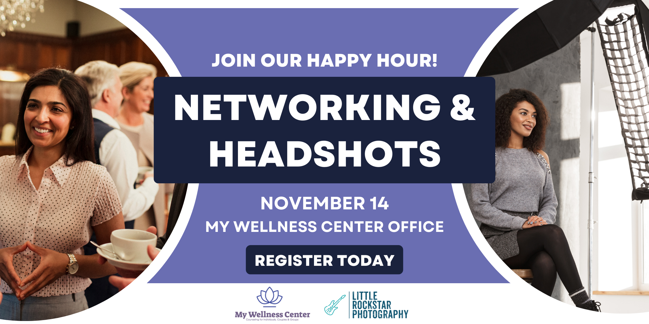 Networking & Headshots Happy Hour